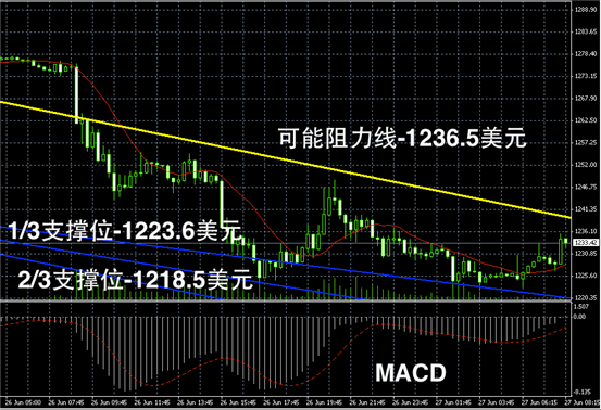 最新现货黄金价格图解