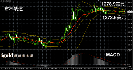 1月19日黄金走势图
