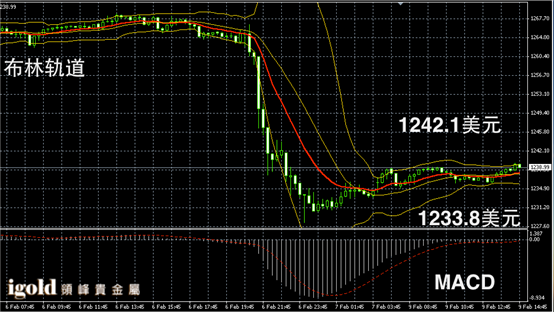 2月9日黄金走势图